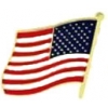 UNITED STATES FLAG PIN USA FLAG PIN FLYING TO THE LEFT US FLAG PIN DX